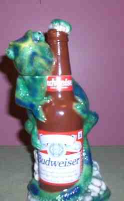 ANHEUSER BUSCH LOUIE THE LIZARD STEIN - 1996