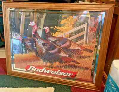 The TURKEYS - BUDWEISER  Beer Mirror