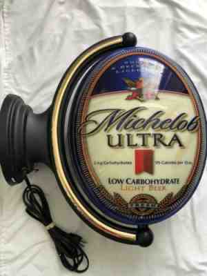 2003 Anheuser Bush Michelob Ultra Light Hanging Pub Light: Pull Switch