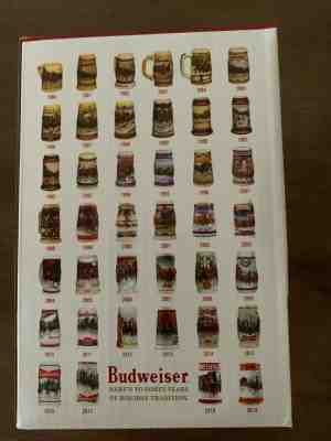 Budweiser Holiiday Steins 1980-2019 40 years! Complete Series!