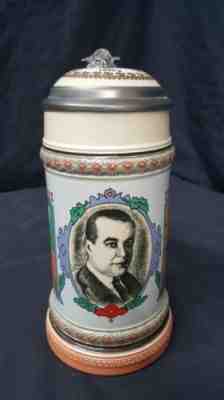 Anheuser-Busch BEER Stein in  Founders Series Adolphus Busch III 1994