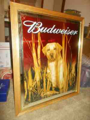 RARE 2000 ANHEUSER BUSCH BUDWEISER HUNTING DOS SERIES YELLOW LABRADOR RETRIEVER 