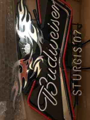 Budweiser Sturgis 2007 Neon Sign *BIG*