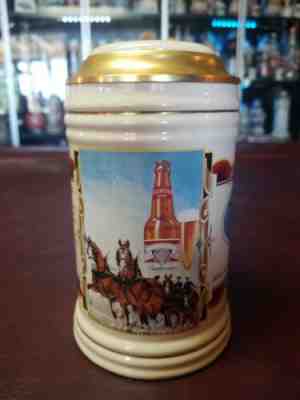 RARE ANHEUSER-BUSCH BUDWEISER  ABEA ANNIVERSARY STEIN SERIES- 60TH ANNIVERSARY 