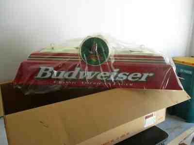 NEW VTG 1997 BUDWEISER BEER A & EAGLE IN MOTION BAR POOL TABLE LIGHT PUB SIGN A+