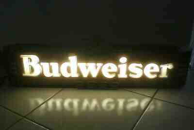 BUDWEISER BEER ELECTRIC SIGN - VINTAGE - ORIGINAL