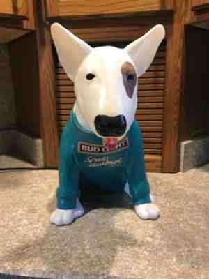 1986 1987 SPUDS MACKENZIE DOG BUD LIGHT BEER Blow Mold Sign Bar Display