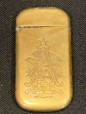 Budweiser Beer Anheuser Busch Match safe #2- St. Louis Missouri