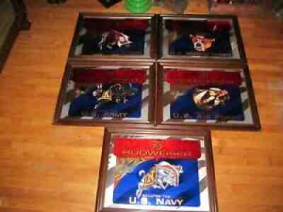 Budweiser Salutes Military 2002 Series Set