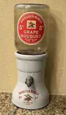 Budweiser Beer Anheuser Busch Original Syrup Dispenser - St. Louis Missouri