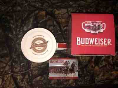 2018 RARE Budweiser Holiday Stein Gold Wholesaler Edition