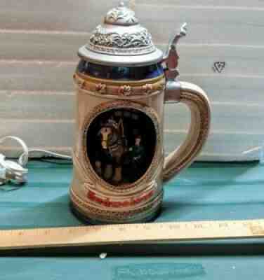 Budweiser Stein Nitelight 1998 Rare with box