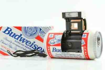 NOS MINT IN BOX BUDWEISER BEER CAN VINTAGE FILM CAMERA FROM JAPAN
