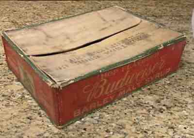 Budweiser Beer Anheuser Busch Hop Flavored Malt Syrup Box - St. Louis Missouri