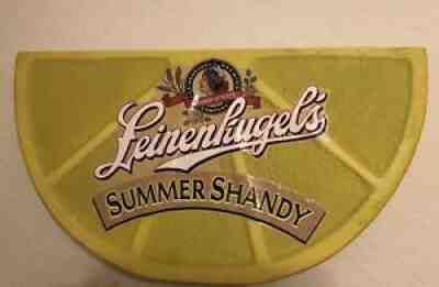 Leinenkugel s Summer Shandy Sign Rare 3D Lemon Leinenkugel s Summer Shandy Sign