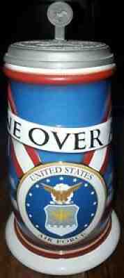 Anheuser-Busch Budweiser US Military Series Air Force Stein CS664