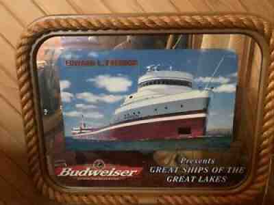 BUDWEISER EDWARD L RYERSON MIRROR