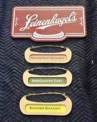 Leinenkugel's Wood Sign Beer Bar Mirror Man Cave