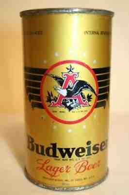 Budweiser Lager Beer 12 oz. 1949 OI IRTP flat top from St. Louis, Missouri