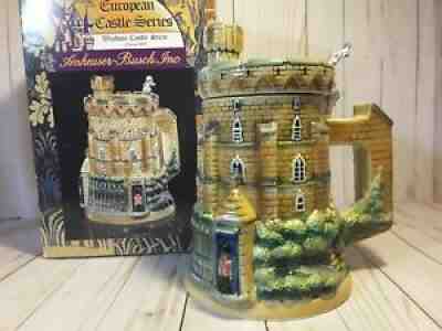 2003 MIB Budweiser Anheuser Busch Stein EUROPEAN CASTLE SERIES WINDSOR CS528 box