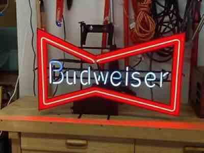 Budweiser Neon Sign Anheuser-Busch Original Vintage