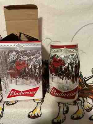 2017 budweiser holiday stein Gold Whole Sellers