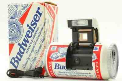 NOS MINT- IN BOX BUDWEISER BEER CAN VINTAGE FILM CAMERA #9