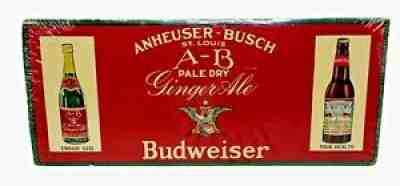 Vintage Prohibition Anheuser Busch Ginger Ale Budweiser Sign St Louis MO