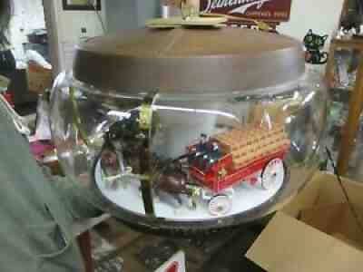 Simply The Best ~ Budweiser Beer Sign Carousel Motion light ~ Vintage New In Box