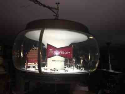 Budweiser Beer Clydesdale Parade Hanging Rotating Carousel LightÂ 