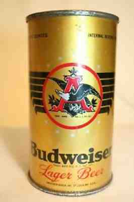 Budweiser Lager Beer 12 oz. CNMT4% 1947 OI IRTP flat top from St. Louis, MO.