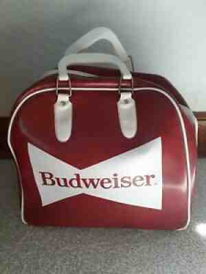 Rare Authentic Vintage BUDWEISER King of Beer Bowling Ball Bag Handle EUC Retro