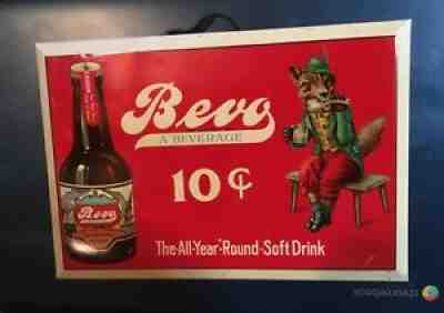 Bevo Beer Â Anheuser Busch 1916 signÂ 