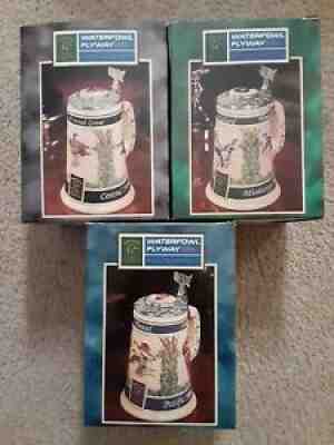 3 Budweiser Ducks Unlimited Pacific Central & Mississippi Waterfowl Flyway Stein