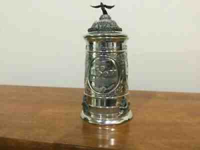 Budweiser 125th Anniversary Stein Pewter Member Club (2001) w/ Box + COA (MINT)