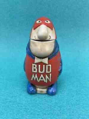 1975 Anheuser Busch Bud Man Beer Stein CS1 Made by Ceramarte Brazil Rare Vintage