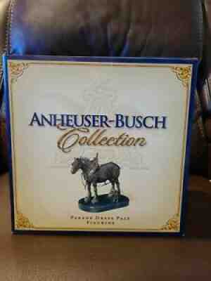 Anheuser Busch Clydesdale Full Parade Dress pals F18 Figurine, NIB, Limited