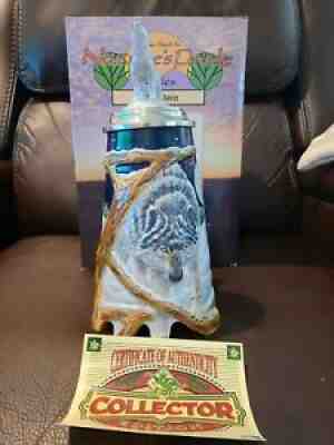 Anheuser Busch Natures Pride Series, Wolf Stein with box and COA. New