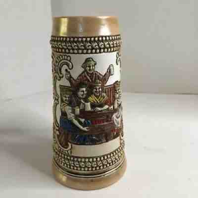 1975 ANHEUSER-BUSCH BUDWEISER UNLIDDED GERMAN PILIQUE STEIN CS-5