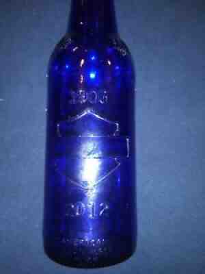 Anheuser Busch Harley Davidson 1903-2012 Anniversary Beer Bottle Scarce!!