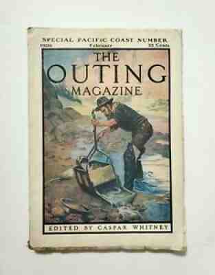 Outing Magazine February 1906 Cadillac, Winchester, Budweiser, Rambler, UMC