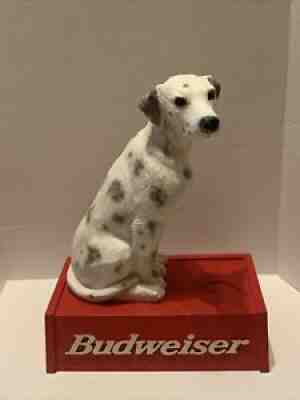 2000 BUDWEISER DALMATIAN DOG STORE DISPLAY STATUE MAN DEN ADVERTISEMENT