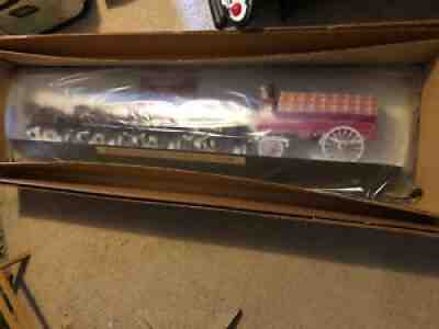 Rare NOS 6 Foot New In Box 1960's Budweiser Lighted Clydesdale Beer Bar Sign