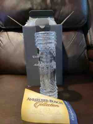 Waterford Crystal Stein Anheuser Busch Original Clydesdale Hitch 1933