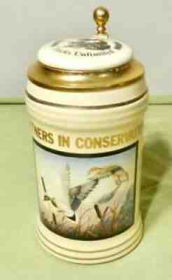 VINTAGE BUDWEISER DUCKS UNLIMITED STEIN MIG first in series MICHIGAN DU STEIN