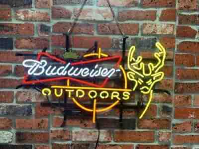 New Bud Light Budweiser Outdoors Deer 24