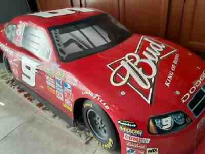 Budweiser Dodge Charger #9 Nascar 72-In 6 foot Advertisement Car added LED lites