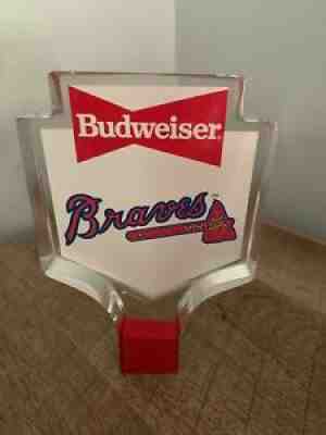 Atlanta Braves Baseball Budweiser Beer Tapper Handle