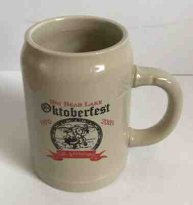 2005 35th Anniversary BIG BEAR Lake OCTOBERFEST Stein Mug Spaten Beer Sponsor