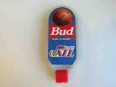 Vintage Budweiser Bud NBA Utah Jazz Acrylic Beer Tap VG/EX Unused